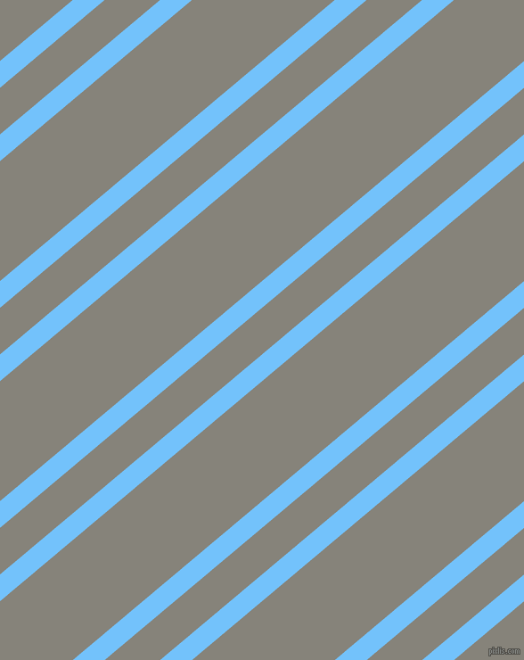40 degree angle dual stripes lines, 23 pixel lines width, 40 and 103 pixel line spacing, Maya Blue and Friar Grey dual two line striped seamless tileable