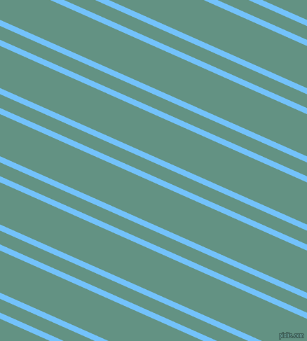 156 degree angle dual striped lines, 8 pixel lines width, 18 and 55 pixel line spacing, Maya Blue and Patina dual two line striped seamless tileable