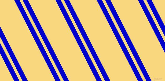 117 degree angle dual stripe line, 20 pixel line width, 12 and 105 pixel line spacing, Medium Blue and Golden Glow dual two line striped seamless tileable