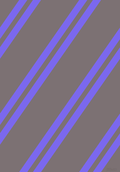 55 degree angles dual stripe lines, 23 pixel lines width, 16 and 108 pixels line spacing, Medium Slate Blue and Empress dual two line striped seamless tileable