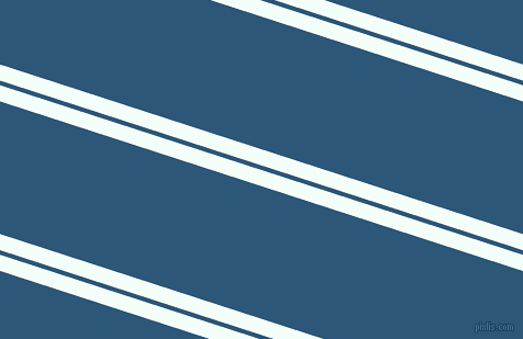 162 degree angle dual stripes line, 14 pixel line width, 4 and 115 pixel line spacing, Mint Cream and Venice Blue dual two line striped seamless tileable
