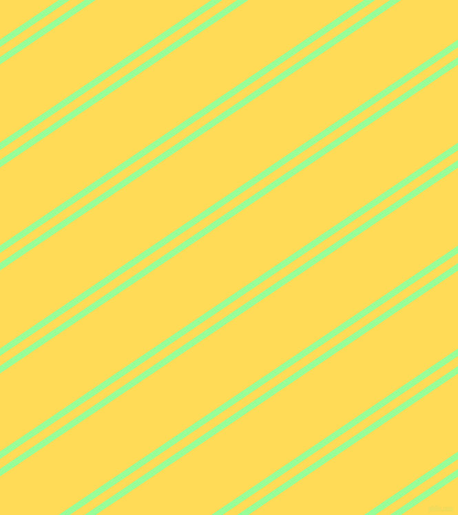 34 degree angle dual stripes line, 9 pixel line width, 12 and 94 pixel line spacing, Mint Green and Mustard dual two line striped seamless tileable