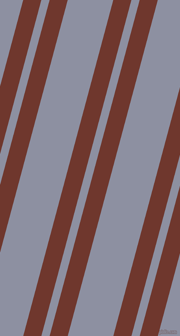 75 degree angles dual stripes line, 35 pixel line width, 16 and 88 pixels line spacing, Mocha and Manatee dual two line striped seamless tileable
