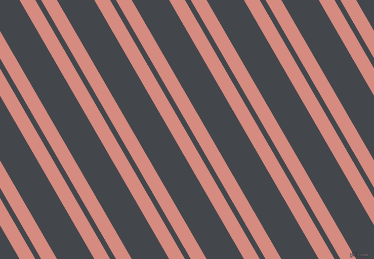 120 degree angles dual striped line, 27 pixel line width, 10 and 64 pixels line spacing, My Pink and Steel Grey dual two line striped seamless tileable