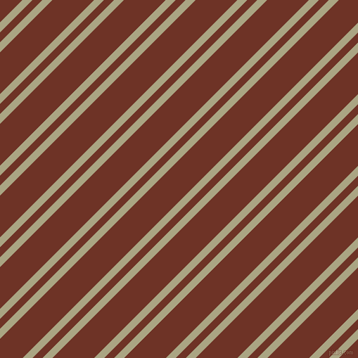 45 degree angles dual stripe lines, 10 pixel lines width, 10 and 42 pixels line spacing, Neutral Green and Pueblo dual two line striped seamless tileable