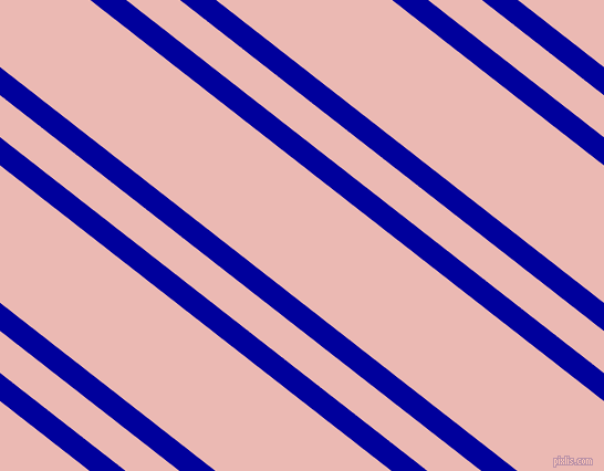 142 degree angle dual stripe line, 20 pixel line width, 30 and 98 pixel line spacing, New Midnight Blue and Beauty Bush dual two line striped seamless tileable