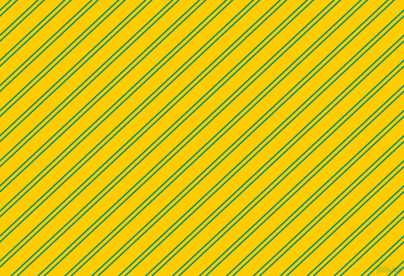 43 degree angles dual striped lines, 2 pixel lines width, 4 and 18 pixels line spacing, Observatory and Tangerine Yellow dual two line striped seamless tileable
