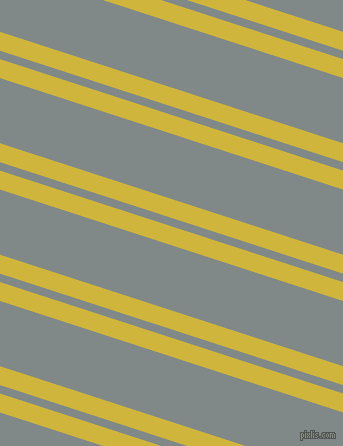 162 degree angle dual striped lines, 18 pixel lines width, 8 and 62 pixel line spacing, Old Gold and Oslo Grey dual two line striped seamless tileable