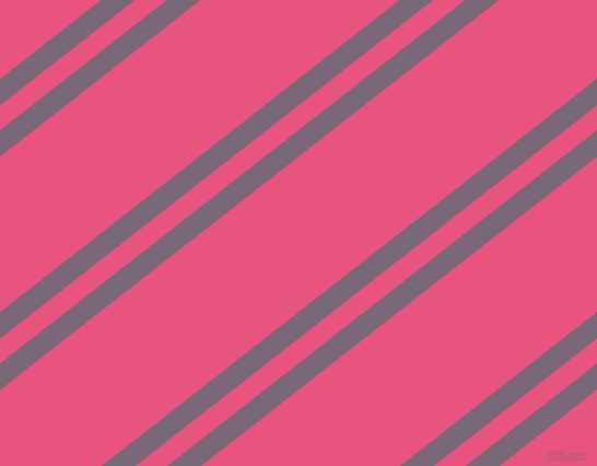 38 degree angles dual striped line, 19 pixel line width, 18 and 112 pixels line spacing, Old Lavender and Dark Pink dual two line striped seamless tileable
