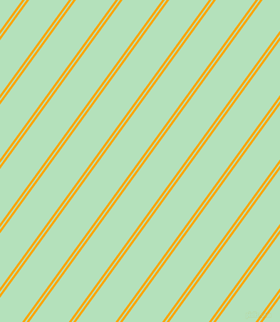 54 degree angles dual stripe lines, 3 pixel lines width, 2 and 45 pixels line spacing, Orange and Fringy Flower dual two line striped seamless tileable