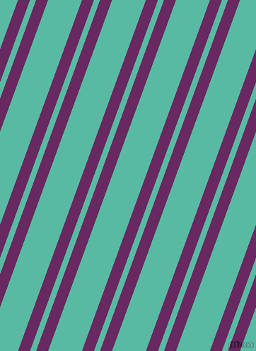 70 degree angle dual stripes line, 16 pixel line width, 8 and 45 pixel line spacing, Palatinate Purple and Puerto Rico dual two line striped seamless tileable