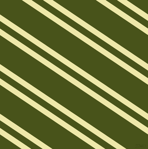 146 degree angles dual stripes line, 19 pixel line width, 22 and 84 pixels line spacing, Pale Goldenrod and Verdun Green dual two line striped seamless tileable