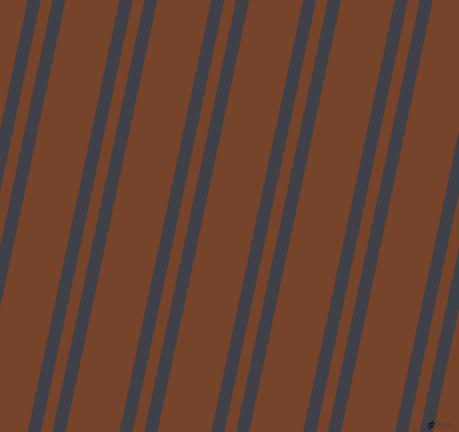 78 degree angle dual stripe line, 18 pixel line width, 16 and 74 pixel line spacing, Payne