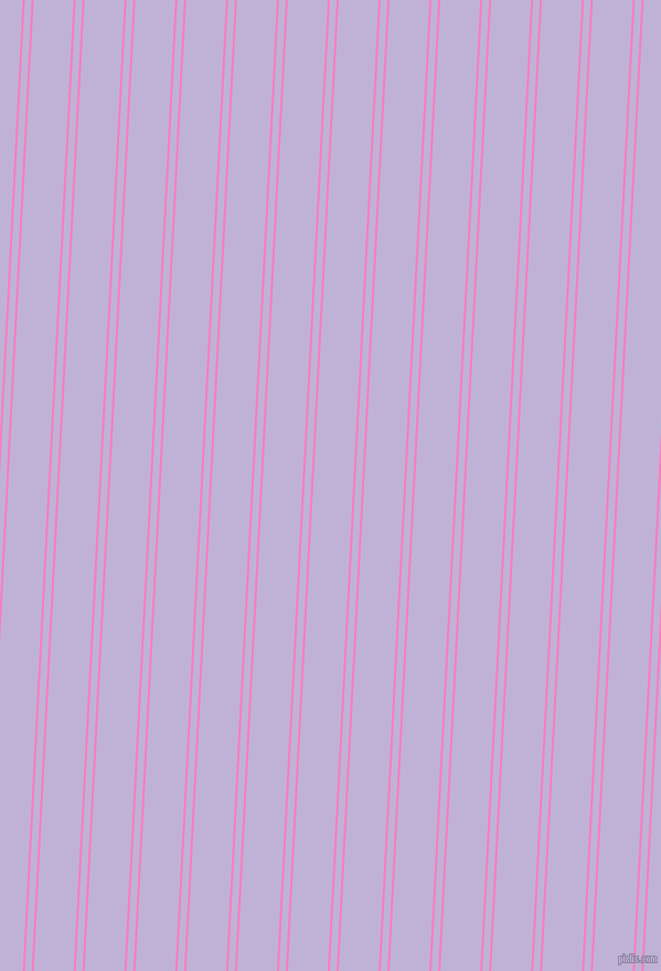 87 degree angles dual stripe line, 2 pixel line width, 6 and 36 pixels line spacing, Persian Pink and Moon Raker dual two line striped seamless tileable