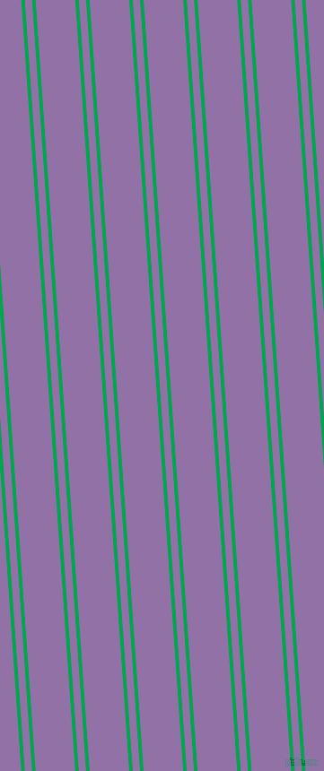 94 degree angles dual striped line, 4 pixel line width, 8 and 44 pixels line spacing, Pigment Green and Ce Soir dual two line striped seamless tileable