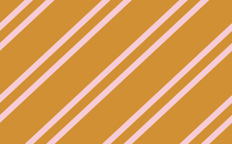 43 degree angle dual stripes line, 20 pixel line width, 30 and 111 pixel line spacing, Pink Lace and Fuel Yellow dual two line striped seamless tileable