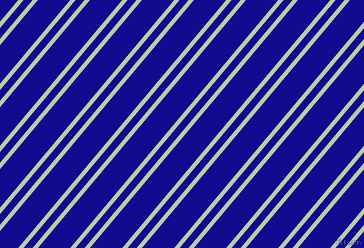 50 degree angle dual stripe line, 6 pixel line width, 10 and 36 pixel line spacing, Pixie Green and Ultramarine dual two line striped seamless tileable