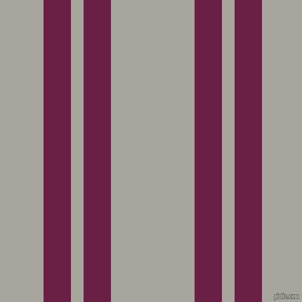 vertical dual lines striped, 39 pixel lines width, 18 and 119 pixel line spacing, Pompadour and Foggy Grey dual two line striped seamless tileable