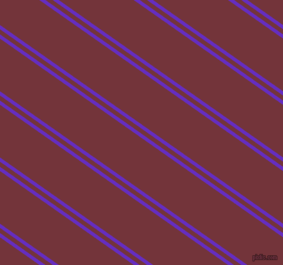 145 degree angle dual striped lines, 5 pixel lines width, 6 and 62 pixel line spacing, Purple Heart and Merlot dual two line striped seamless tileable