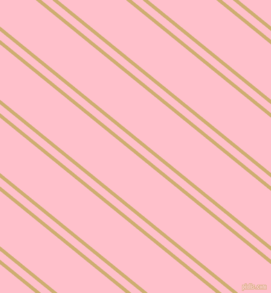 141 degree angles dual stripes line, 5 pixel line width, 10 and 62 pixels line spacing, Putty and Pink dual two line striped seamless tileable