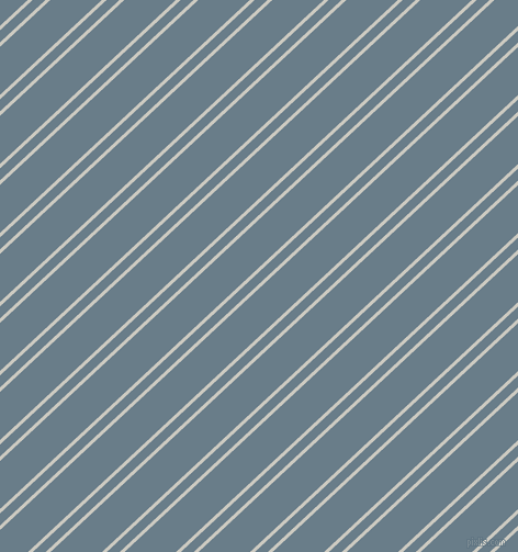 43 degree angles dual stripe line, 3 pixel line width, 8 and 32 pixels line spacing, Quill Grey and Lynch dual two line striped seamless tileable