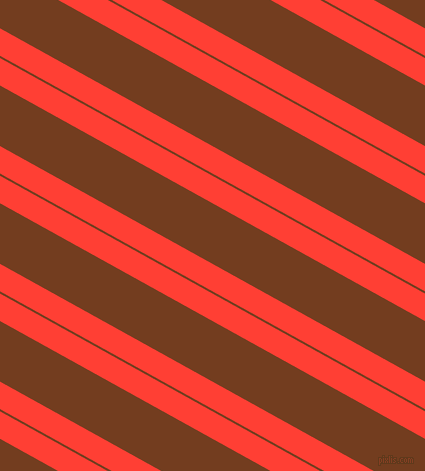 151 degree angle dual stripes lines, 24 pixel lines width, 2 and 53 pixel line spacing, Red Orange and Peru Tan dual two line striped seamless tileable