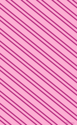 141 degree angle dual striped lines, 5 pixel lines width, 8 and 21 pixel line spacing, Red Violet and Lavender Pink dual two line striped seamless tileable