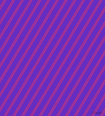 59 degree angles dual stripe line, 3 pixel line width, 2 and 18 pixels line spacing, Red Violet and Purple Heart dual two line striped seamless tileable