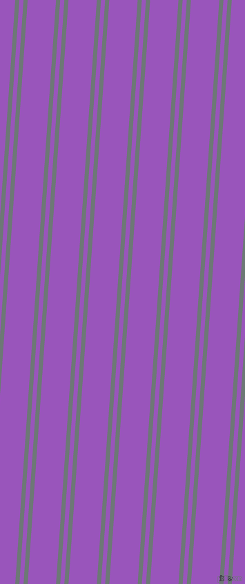 86 degree angle dual stripe lines, 6 pixel lines width, 6 and 41 pixel line spacing, Rolling Stone and Deep Lilac dual two line striped seamless tileable