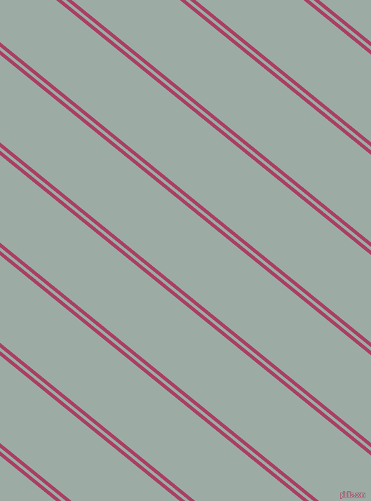 141 degree angle dual striped line, 5 pixel line width, 4 and 97 pixel line spacing, Rouge and Tower Grey dual two line striped seamless tileable