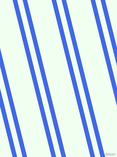 104 degree angle dual stripes lines, 15 pixel lines width, 18 and 81 pixel line spacing, Royal Blue and Honeydew dual two line striped seamless tileable