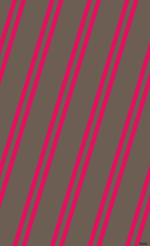 73 degree angle dual striped lines, 15 pixel lines width, 14 and 76 pixel line spacing, Ruby and Kabul dual two line striped seamless tileable