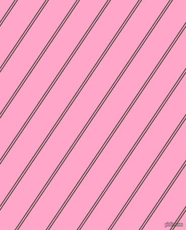 56 degree angle dual stripe line, 2 pixel line width, 2 and 45 pixel line spacing, Saddle and Carnation Pink dual two line striped seamless tileable