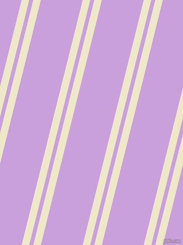 76 degree angle dual striped lines, 15 pixel lines width, 8 and 83 pixel line spacing, Scotch Mist and Wisteria dual two line striped seamless tileable