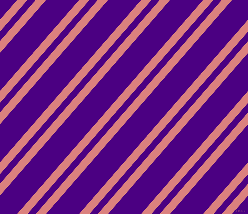 49 degree angle dual striped lines, 25 pixel lines width, 20 and 80 pixel line spacing, Sea Pink and Indigo dual two line striped seamless tileable