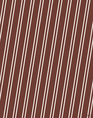 81 degree angle dual stripe line, 3 pixel line width, 6 and 20 pixel line spacing, Seashell and Metallic Copper dual two line striped seamless tileable