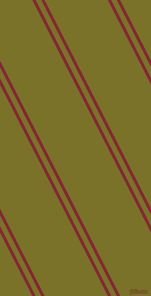 117 degree angles dual stripes line, 6 pixel line width, 10 and 113 pixels line spacing, Shiraz and Pesto dual two line striped seamless tileable