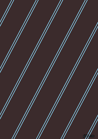 62 degree angle dual stripes line, 2 pixel line width, 4 and 62 pixel line spacing, Sky Blue and Havana dual two line striped seamless tileable