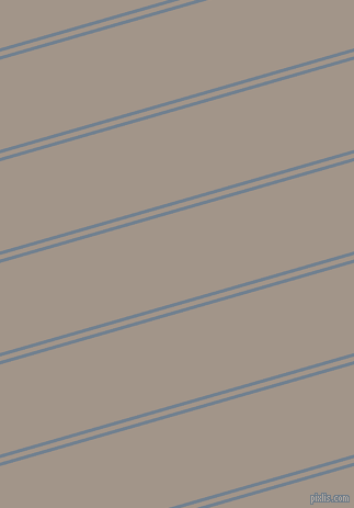 16 degree angle dual stripes lines, 3 pixel lines width, 4 and 79 pixel line spacing, Slate Grey and Zorba dual two line striped seamless tileable