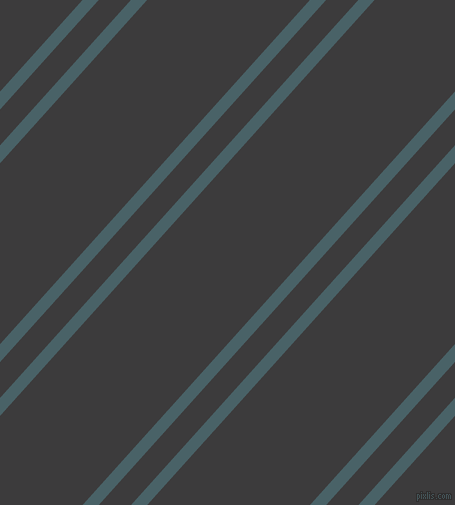 48 degree angle dual stripe line, 12 pixel line width, 24 and 121 pixel line spacing, Smalt Blue and Fuscous Grey dual two line striped seamless tileable