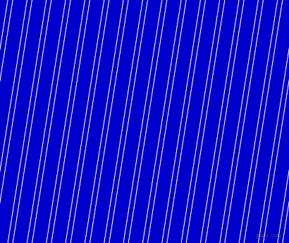 81 degree angles dual stripes line, 1 pixel line width, 6 and 19 pixels line spacing, Snow and Medium Blue dual two line striped seamless tileable