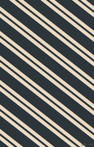 142 degree angle dual striped line, 11 pixel line width, 6 and 34 pixel line spacing, Solitaire and Gunmetal dual two line striped seamless tileable