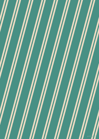 75 degree angle dual stripe line, 6 pixel line width, 4 and 30 pixel line spacing, Solitaire and Lochinvar dual two line striped seamless tileable