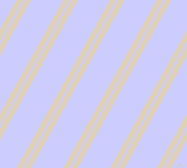 61 degree angles dual stripe line, 19 pixel line width, 6 and 97 pixels line spacing, Spanish White and Lavender Blue dual two line striped seamless tileable