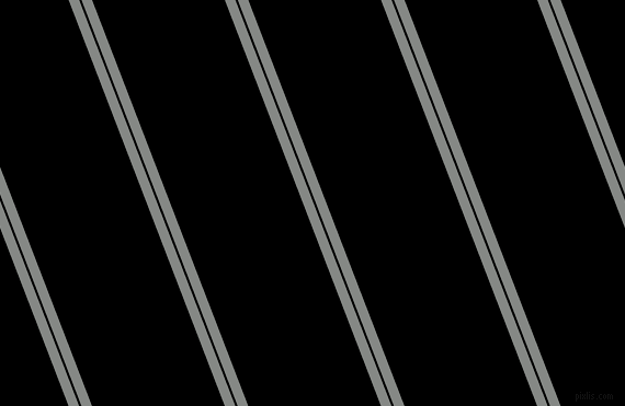 111 degree angle dual stripe line, 9 pixel line width, 2 and 113 pixel line spacing, Stack and Black dual two line striped seamless tileable