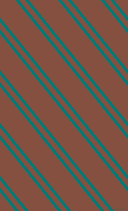 129 degree angle dual stripes lines, 10 pixel lines width, 16 and 79 pixel line spacing, Surfie Green and Ironstone dual two line striped seamless tileable
