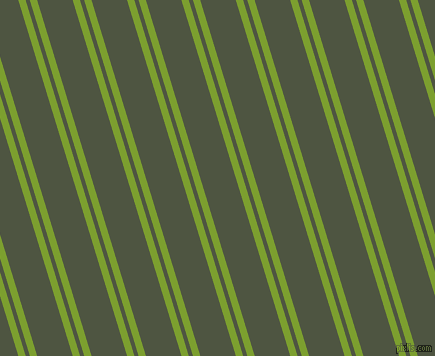 107 degree angle dual stripes line, 7 pixel line width, 4 and 34 pixel line spacing, Sushi and Lunar Green dual two line striped seamless tileable