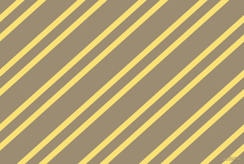 42 degree angle dual stripes line, 11 pixel line width, 18 and 42 pixel line spacing, Sweet Corn and Pale Oyster dual two line striped seamless tileable