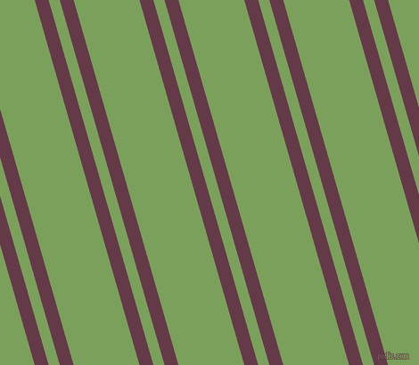 106 degree angle dual stripes line, 15 pixel line width, 12 and 71 pixel line spacing, Tawny Port and Asparagus dual two line striped seamless tileable