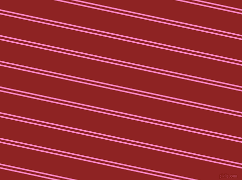 168 degree angles dual striped lines, 3 pixel lines width, 4 and 40 pixels line spacing, Tea Rose and Mandarian Orange dual two line striped seamless tileable